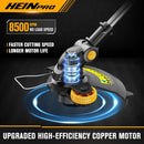 Cordless String Trimmer Compatible with Dewalt 20V Battery, 12-Inch Weed Wacker Cordless Auto Line Feed,Electric Weed Eater Battery Powered Grass Trimmer w/6 Line Spools(Tool Only) by GreenHaven Gardens