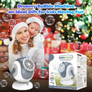 Big Bubble Machine - Automatic Bubbles Blower for Kids, Toddlers - 360° Oscillation & 75° Adjustment, Bubble Toys with LED Light - Gifts for Boys, Girls, Easter, Outdoor, Birthday, Party Use by TinyTreasures Baby Boutique