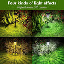 Outside Lights for Yard 6 Pack, Super Bright Solar Pathway Lights Outdoor Waterproof,Up to 14 Hrs Auto On/Off Solar Garden Lights, Solar Powered Landscape Lighting for Path Yard Garden Walkway by GreenHaven Gardens