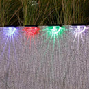 8 Pack Solar Deck Lights Outdoor, Solar Step Lights Waterproof for Outside, Yard, Patio, Garden, Pool, Railing, Stairs, Fence (Color Changing) by GreenHaven Gardens