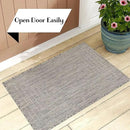 Adiva Rugs Outdoor Indoor Area Rug, Weather Resistant, Easy to Clean, Stain Resistant Floor Mat for Dining Room, Backyard, Deck, Patio (Silver Weiss, 2' x 3') by CozyNest Decor