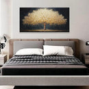 Canvas Wall Art Decor Gold Tree Of Life Abstract Wall Decor Artwork Canvas Prints Painting Gold Tree Wall Art Pictures For Bedroom Dining Room Home Office Artwork 20"X 40" Ready To Hang by CozyNest Decor