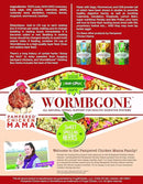 Non-GMO Backyard Chicken Nesting Herbs (8 Pounds) - Naturally Keep a Clean Coop Your Hens Will Love - Chicken Supplies and Feed WormBGone by GreenHaven Gardens