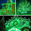 2 Pack 200 LED Solar String Lights St Patricks Day Decorations, 85.2ft 8 Modes Solar String Lights for Outside, Waterproof and Solar Powered Outdoor String Lights for Holiday Garden Tree Party (Green) by GreenHaven Gardens