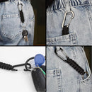 BRAVESHINE Paracord Keychain Carabiner Clip, D Ring Lanyard Hanger Stroller Hook for Water Bottle, Key, Backpacks, Men, Women by TinyTreasures Baby Boutique