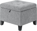 Adeco Storage Ottoman by CozyNest Decor