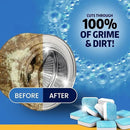 Washing Machine Cleaner Tablets 24 Pack - Deep Cleaning Tablets for Front & Top Load, Works With HE Washers, Removes Residue, Odor & Pet Hair - 12 Month Supply of Washer Cleaner Descalers, Septic Safe by CozyNest Decor