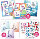 Sticker Dress Up Unicorn - Kids Activity Book Learn Fashion Design for Unicorn with Guides and 250+ Reusable Stickers. Gift for Girls Ages 5,6,7,8 by TinyTreasures Baby Boutique