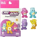 BioSwiss Care Bears Bandages, Unlock The Magic Care Bear Shaped Self Adhesive Bandage, Latex Free Sterile Wound Care, Fun First Aid Kit Supplies for Kids, 100 Count by TinyTreasures Baby Boutique