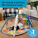 Baby Einstein 4-in-1 Kickin' Tunes Music and Language Play Gym and Piano Tummy Time Activity Mat by TinyTreasures Baby Boutique