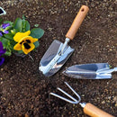 Garden Helper Hand Cultivator Garden Tool 3 Claw for Planting, Garden Hand Rake Japanese Stainless Steel, Wooden Handle, Made in Japan by GreenHaven Gardens