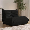Bean Bag Chair, Memory Foam Bean Bag Sofa Large Bean Bag Chair for Adults, Bean Bag Chairs for Teens with High Density Comfortable Foam, Bean Bag for Living Room, Bedroom (Black) by CozyNest Decor