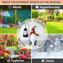 Solar Gnome Garden Statues Outdoor Décor with Lantern- Gnome Figurines Solar LED Light Lawn Ornaments - Yard Decorations for Patio, Balcony, Backyard -Unique House Warming Gifts for Mom by CozyNest Decor