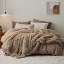 Bedsure GentleSoft Fluffy Brown King Size Blanket for Bed, Thick Soft Sherpa Fleece Faux Fur Bedding Fuzzy Plush Winter Warm Large King Blanket, Cozy Brown Gifts for Men Women, 108x90 by CozyNest Decor