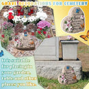 Jetec Memorial Garden Stone Sympathy Gift Decor Those We Love Don't Go Away Memorial Bereavement in Memory of Loss of Loved One Condolence Gifts for Outdoors(6 Inch) by GreenHaven Gardens