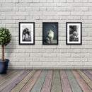 VCK Poster Frame 11x17 Set of 3, Wood Black Picture Frame, Wall Gallery Photo Frames, 3 Pack by CozyNest Decor