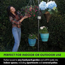 Yard Butler Yard Tree Supplies - Beautiful Home Decor for Garden, Lawn, or Indoors - Perfect for Hanging Plants, Bird Feeders, Laterns, or Wind Chimes, Tree Ring by GreenHaven Gardens