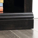 Sauder 3 Tier Book Shelf Wooden Bookcase Multipurpose Bookshelf for Home Office, Living Room, in Estate Black by CozyNest Decor