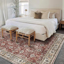 Washable Area Rug 10'x14' Boho Design Non-Shedding Easy Care Ideal for High Traffic Areas in Living Room Bedroom Office Coffee Table Kitchen Large Carpet by TinyTreasures Baby Boutique