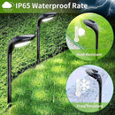 JSOT 150 Lumen Bright Solar Outdoor Lights,4 Pack Solar Pathway Lights Waterproof Landscape Lighting Path Light for Garden Decor Walkway Yard Driveway Holiday Decorative Lamp by GreenHaven Gardens