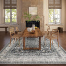 Machine Washable Rugs for Living Room: 5x7 Bedroom Rug Vintage Boho Area Rug Stain Resistant Non Slip Low Pile Lightweight Soft Carpets for Living Room Dining Room Kitchen Nursery Kids Room Farmhouse by TinyTreasures Baby Boutique