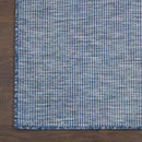 Nourison Positano Indoor-Outdoor Navy Blue 9' x 12' Area Rug, Easy Cleaning, Non Shedding, Bed Room, Living Room, Dining Room, Backyard, Deck, Patio (9x12) by CozyNest Decor