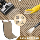 Yimobra Front Door Mat Outdoor Indoor Entrance, 100% Waterproof All-Season All Weather Doormat, Welcome Matt Outside Entry, Non Slip, Low Profile, Heavy Duty Patio Porch Floor Mats,47 x 32,Khaki by CozyNest Decor