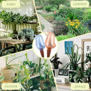 4 Pack Self Watering Spikes, Indoor Plant Watering Globes, Bird Shape Automatic Irrigation Spikes,Plant Watering Devices (Red&Blue) by GreenHaven Gardens