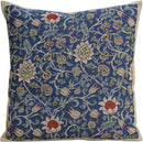 Charlotte Home Furnishings Throw Pillow Covers 16x16 in, Royal Blue Decorative Couch Pillow Covers, Boho Decor European Tapestry Cushion Cases, Living Room Cozy Home Decor, Jacquard Woven Soft Cotton by CozyNest Decor
