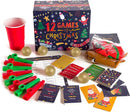Gutter Games 12 Games of Christmas - 12 Hilarious Holiday Activities [Family Party Games Pack for Kids, Teens & Adults] - by Beat That! Game - Multicolor by TinyTreasures Baby Boutique