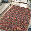 Keen Home Design 4x6 Rug - Machine Washable Area Rug with Non-Slip Backing, Ideal for Living Room, Dining Room, Bedroom - Vintage, Easy Clean, Durable, Low Pile Rug - (4' x 6') by CozyNest Decor