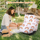 Rquite All-in-1 Car Seat Cover Baby, Carseat Covers for Girl Boy, Stretchy Soft Infant Car Seat Cover, Multi-use Baby Carrier Cover, Car Seat Canopy, Stroller Sun Shade, Nursing Breastfeeding Cover by TinyTreasures Baby Boutique