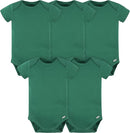 Gerber baby-boys 5 Pack Onesies Multi-packs Bundle Interlock 180 Gsm by TinyTreasures Baby Boutique