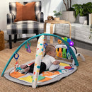 Baby Einstein 4-in-1 Kickin' Tunes Music and Language Play Gym and Piano Tummy Time Activity Mat by TinyTreasures Baby Boutique