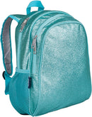 Wildkin 15-inch Kids Backpack – Durable, Padded, Adjustable for School & Trave (Blue Glitter) by TinyTreasures Baby Boutique
