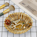Sunflower Jewelry Dish Trinket Tray Ceramic Key Tray Bowl for Entryway Table, Sunflower Candy Dish Soap Holder Decorative Bowl for Home Decor Kitchen Sink Bathroom Counter (Bee, Ladybug) by CozyNest Decor