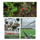 280 PCS Drip irrigation Parts,Drip System Parts,1/4 Inch Drip Irrigation Barbed Connectors (Nozzles, Nozzle Tees, Single Barbs, Couplings, Tees, Elbows, Plugs, Crosses) for Garden System by GreenHaven Gardens