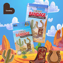 BioSwiss Bandages, Cowboy Shaped Self Adhesive Bandage, Latex Free Wound Care, Fun First Aid Kit Supplies for Kids and Adults, 50 Count by TinyTreasures Baby Boutique