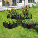 LBTING 4Pcs 30 Gallon Plant Grow Bags, Fabric Raised Planting Bed Heavy Duty Non-Woven Fabric Planter Pots for Garden Vegetables Flowers by GreenHaven Gardens