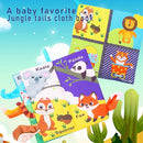 3 Pcs, Baby Books 0-6 Months, Crinkle Books for Babies, Touch and Feel Books for Infants, Infant Tummy Time Toys 0 6 9 Months, Sensory Toys for Babies, Baby Books by TinyTreasures Baby Boutique