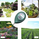 XLUX Soil Moisture Sensor Meter Water Monitor, Hygrometer for Gardening, Farming,Plants, No Batteries Required, 2 Pack by GreenHaven Gardens
