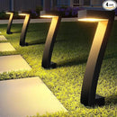 WdtPro Solar Lights Outdoor Pathway Lights, 4 Pack Upgraded Bright LED Outdoor Solar Light for Outside, IP65 Waterproof Solar Garden Light for Yard, Driveway, Walkway, Landscape, Patio Decor by GreenHaven Gardens