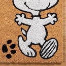 Gertmenian Peanuts Snoopy Coir Doormat - 2x3 Welcome Mat (2-Pack), Ideal for High Traffic Areas in Front Door, Garage, Entryway - Welcome, 80022 by CozyNest Decor