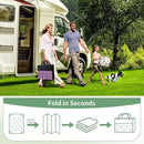 GENIMO Outdoor Rug Waterproof 6'x9' for Patio, Foldable Reversible Plastic Straw Carpet for Travel Trailers, Outside Area Mat for Rv, Deck, Picnic, Porch, Camper, Balcony, Beach, Purple & Grey by CozyNest Decor