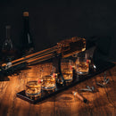 Shotgun Wine Whiskey Decanter Set 20OZ With Bullet Glasses By Firearm Shooting Gun G by The Wine Savant