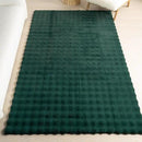nuLOOM Jeni Checkered 7'6" x 9'6" Machine Washable Area Rug for Living Room Bedroom Dining Room Kitchen, Hunter Green by CozyNest Decor