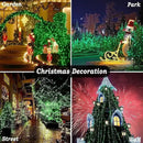 KNONEW 600ft 1500 LED String Lights Outdoor Christmas Lights 8 Modes & Timer Fairy Light Plug in Waterproof LED String Lights for Xmas Yard Tree Wedding Party Holiday Decorations (Green) by GreenHaven Gardens