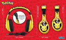 Pokemon Pikachu Wired Kids Headphones, Adjustable, Stereo Sound, 3.5Mm Jack, Tangle-Free, Volume Control, Children's Headband On Ear for School Home, Travel by TinyTreasures Baby Boutique