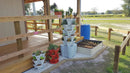 Mr. Stacky Smart Farm - Automatic Self Watering Garden - Grow Fresh Healthy Food Virtually Anywhere Year Round - Soil or Hydroponic Vertical Tower Gardening System (Standard Kit, Stone) by GreenHaven Gardens