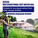 800Gal Portable Water Storage Bladder, Foldable Large Capacity Container Water Tank, Agricultural Irrigation, Camping, Firefighting, Outdoor Household Water by GreenHaven Gardens
